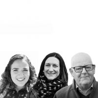 Michelle Nuttall, Fiona Tweedie and Jim Egan